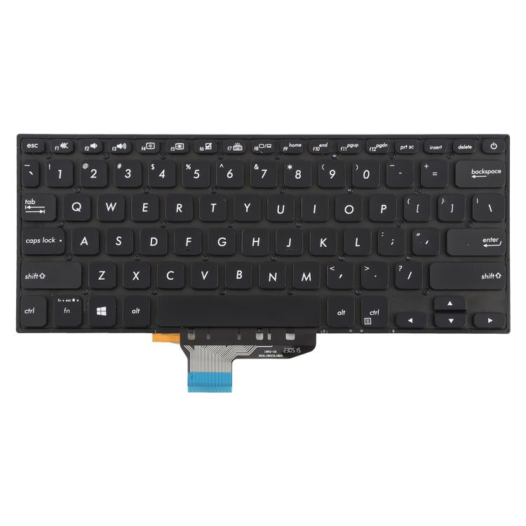 US Version Backlit Laptop Keyboard for Asus VivoBook S14 K430 A430 X430 S403 S4300F S4300U, S14 (Black), S14 (Silver)