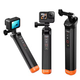 TELESIN Bluetooth Buoyancy Bar 15m Waterproof Depth For GoPro HERO13 / 12 / 11 / 10 / 9 / 8 Black, S4-FHG-01-TGP S4-FHG-01-TGP