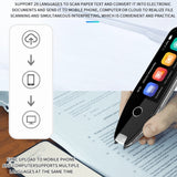 Hishell 3.5 inch Offline Photo Scanning Pen Dictionary Translation Recording Pen, S40 - Zen Craft