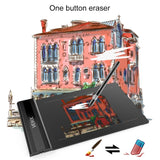 VEIKK S640 6x4 inch 5080 LPI Electronic Graphic Tablet, S640