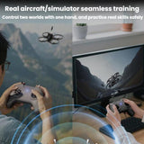 STARTRC C8 ELRS Remote Control Drone Training Aeromodelling Remote Control Traversing Aircraft Simulator Handle, Single Handle, With CR8 Receiver