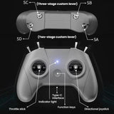 STARTRC C8 ELRS Remote Control Drone Training Aeromodelling Remote Control Traversing Aircraft Simulator Handle, Single Handle, With CR8 Receiver