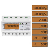 3-phase Tuya WiFi Energy Meter AC 380V, SINOTIMER DTS6619-050 80A With Switch, SINOTIMER DTS6619-049 100A Without Switch SINOTIMER DTS6619-050 80A With Switch