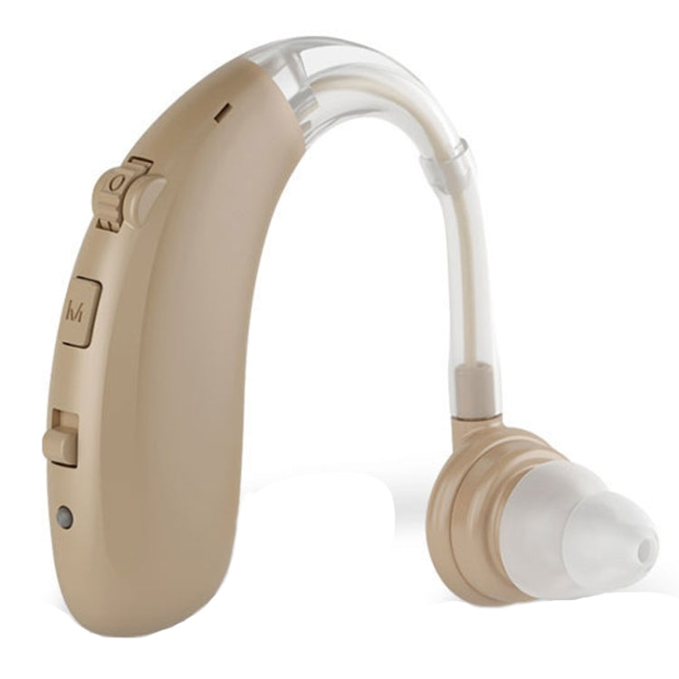 USB Charging Earhook Noise Reduction Hearing Aid Sound Amplifier Skin-color