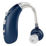USB Charging Earhook Noise Reduction Hearing Aid Sound Amplifier Blue