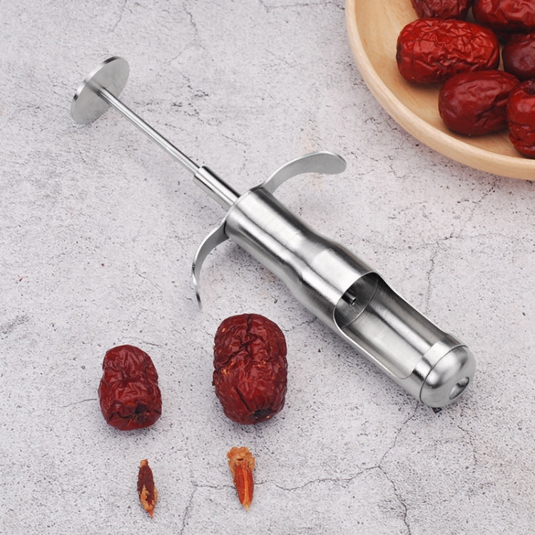 Stainless Steel Red Date Pitting Device Cherry Fruit Coring Device, Small, Large