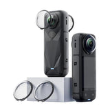 For Insta360 X5 Camera aMagisn Lens Guard Protector Detachable Anti-Scratch Glass Cover, Standard Edition
