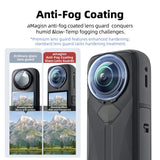 For Insta360 X5 Camera aMagisn Lens Guard Protector Detachable Anti-Scratch Glass Cover, Standard Edition