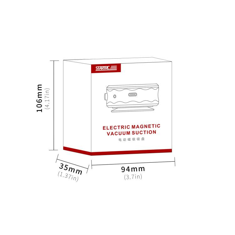 STARTRC Universal Electric Magnetic Suction Cup Mount, Suction Cup Mount