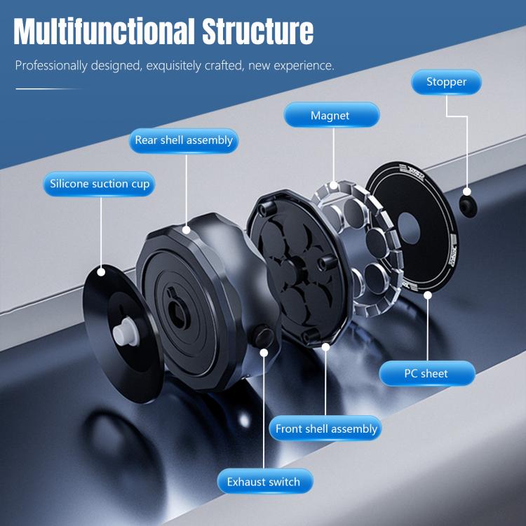 STARTRC Universal Electric Magnetic Suction Cup Mount, Suction Cup Mount