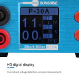 Smart Anti-Burning Universal Mobile Phone Component Repair Motherboard Fault Detector, EU Plug, SUNSHINE P-30A