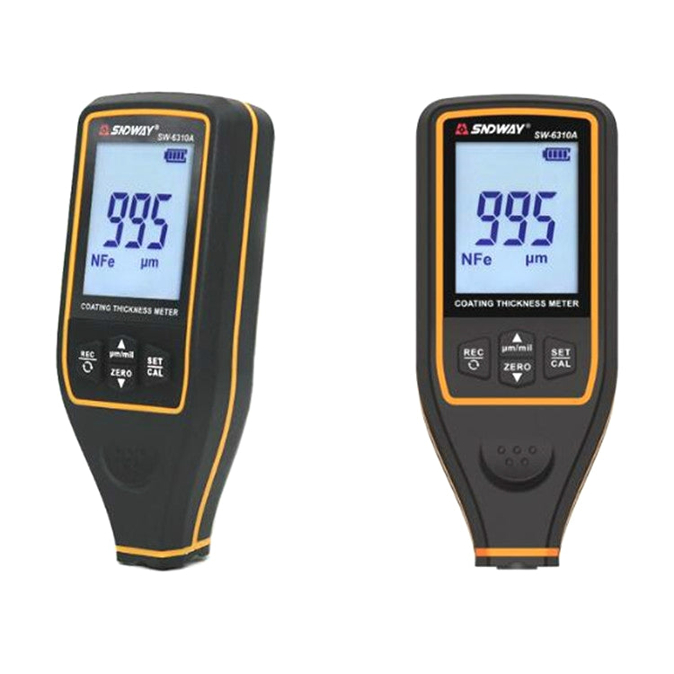 SNDWAY High-precision Car Paint Finish Coating Thickness Gauge Paint Measuring Instrument, SW6310A Standard Edition, SW6310B Upgrade Edition