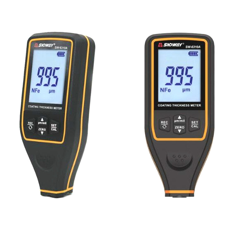 SNDWAY High-precision Car Paint Finish Coating Thickness Gauge Paint Measuring Instrument, SW6310A Standard Edition, SW6310B Upgrade Edition