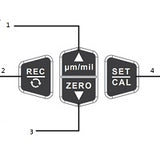 SNDWAY High-precision Car Paint Finish Coating Thickness Gauge Paint Measuring Instrument, SW6310A Standard Edition, SW6310B Upgrade Edition
