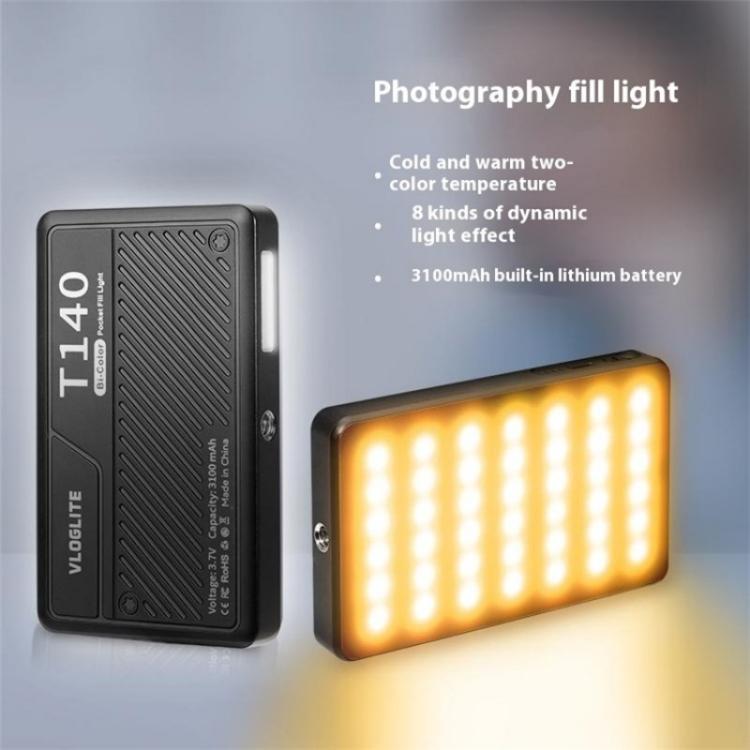 T140 Portable Clip Fill Light Phone Camera Tablet Video Live Selfie Fill Light, T140
