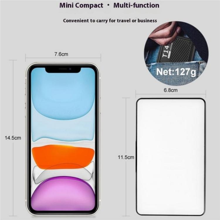 T140 Portable Clip Fill Light Phone Camera Tablet Video Live Selfie Fill Light, T140