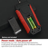 TASI TA500B Contact Measurement Laser Tachometer Digital Display Measuring Speed Meter, TA500B Contact Measurement