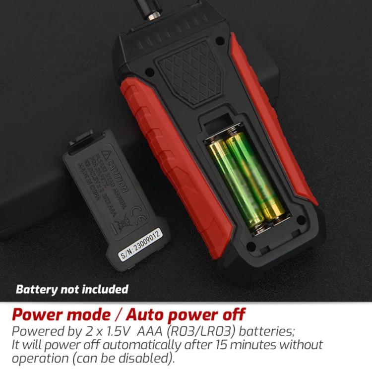 TASI TA500B Contact Measurement Laser Tachometer Digital Display Measuring Speed Meter, TA500B Contact Measurement