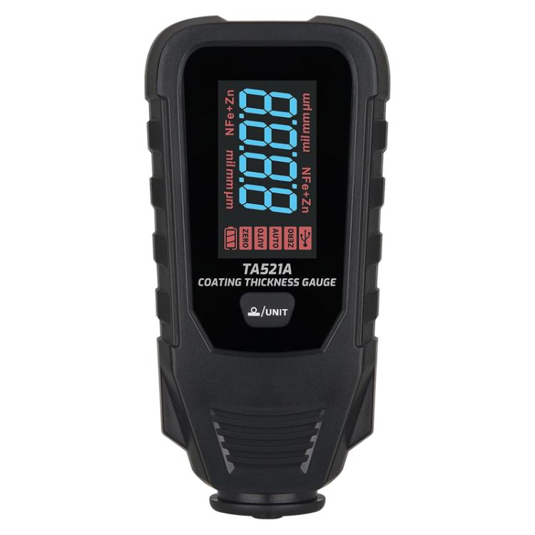 TASI TA521A Car Paint Film Meter Paint Surface Tester Coating Thickness Gauge, TA521A TA521A