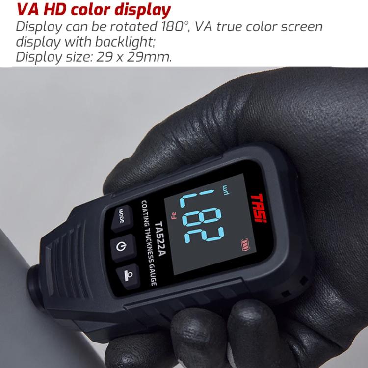 TASI TA522A Car Paint Film Meter Paint Surface Tester Coating Thickness Gauge, TA522A