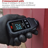 TASI TA522A Car Paint Film Meter Paint Surface Tester Coating Thickness Gauge, TA522A