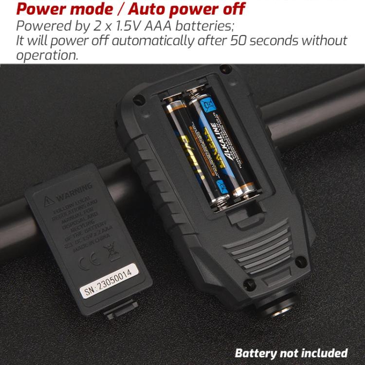 TASI TA522A Car Paint Film Meter Paint Surface Tester Coating Thickness Gauge, TA522A