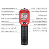 TASI Colorful Screen Infrared Thermometer, -50-480 Degrees Celsius, TA601A