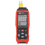 TASI Contact Temperature Meter K-Type Thermocouple Probe Thermometer, Style:, TA612A Single Channel, TA612B Dual Channels, TA612C 4 Channels TA612B Dual Channels