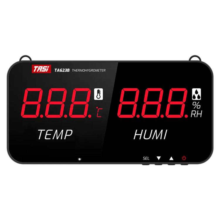 TRSI TA623A Industrial Wall-mounted Thermometer Hygrometer, Built-in Probe, TA623A TA623A