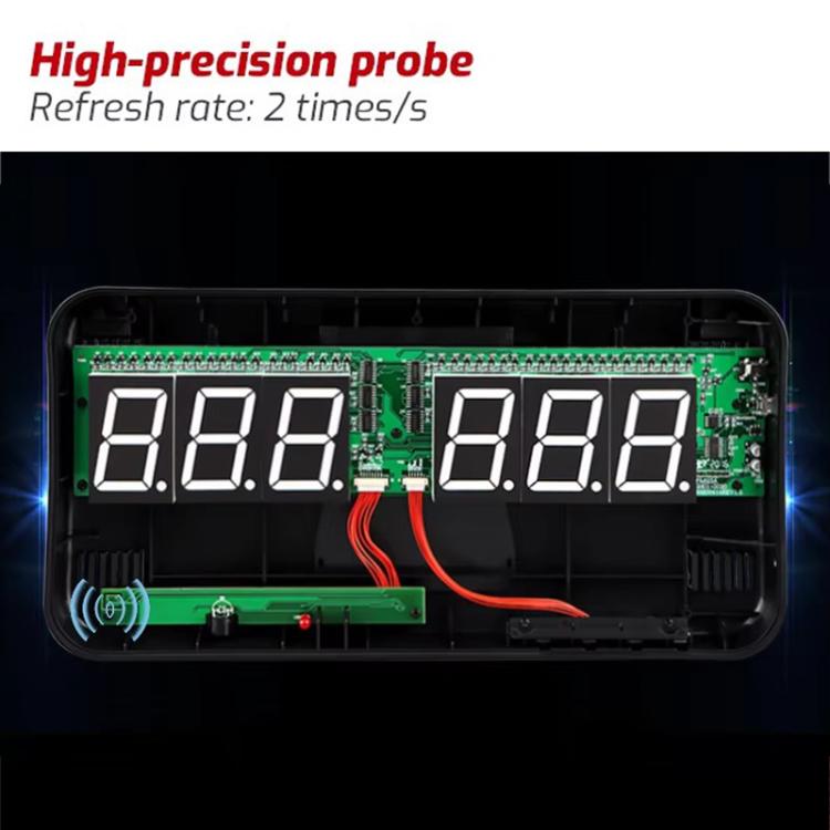 TRSI TA623B Industrial Wall-mounted Thermometer Hygrometer, External 5-meter Probe, TA623B