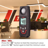 TRSI TA636B Integrated Digital Lux Meter Light Brightness Measuring Support BT, TA636B