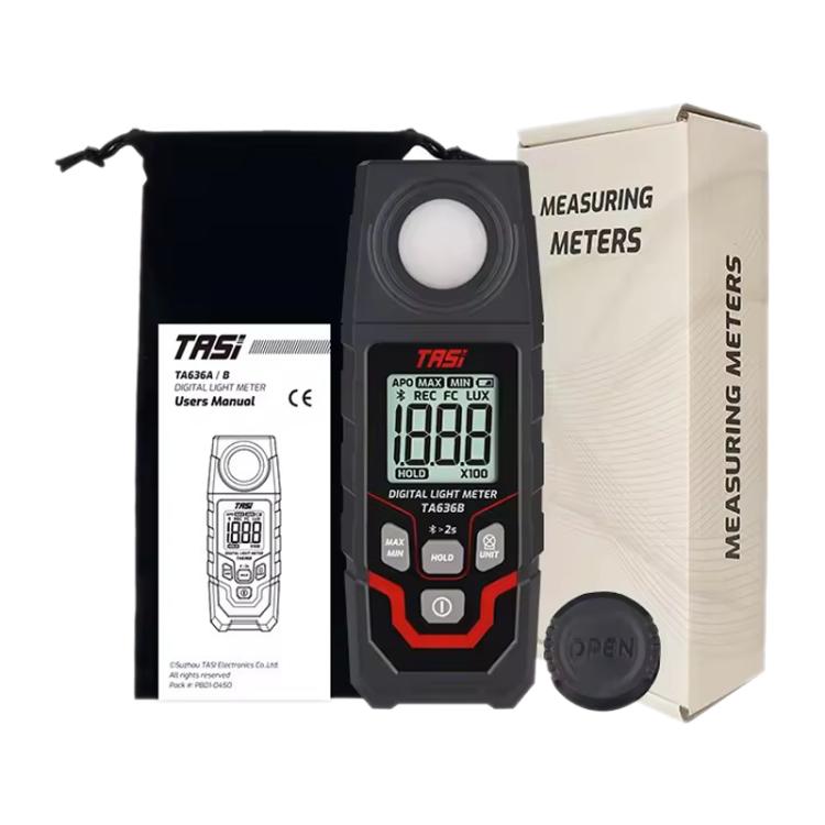 TRSI TA636B Integrated Digital Lux Meter Light Brightness Measuring Support BT, TA636B