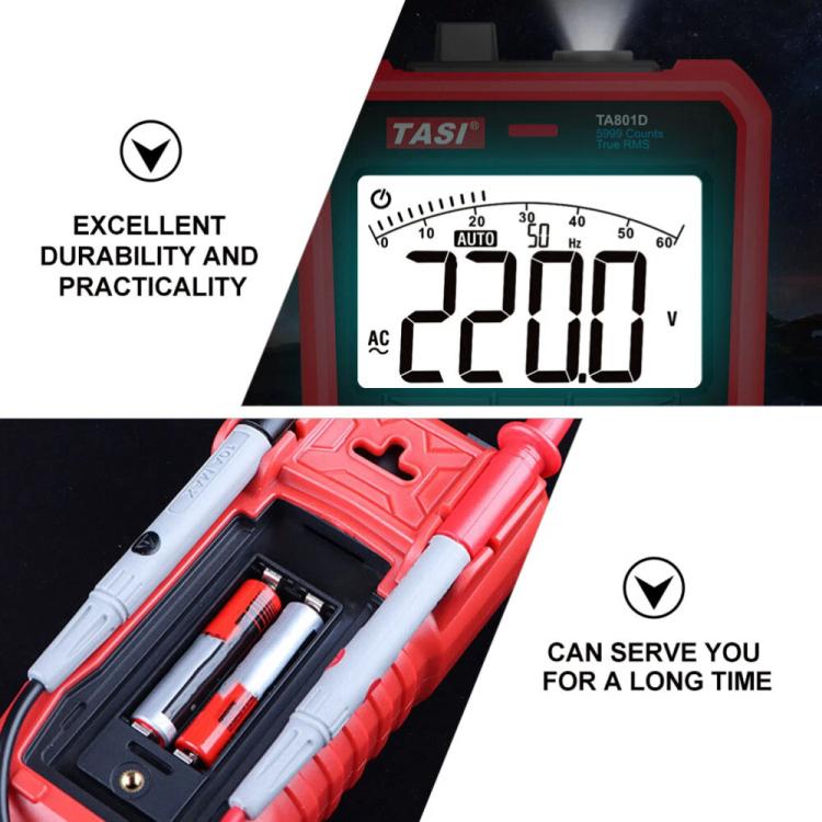TASI TA801D Multi-function Digital High Precision Multimeter, TA801D