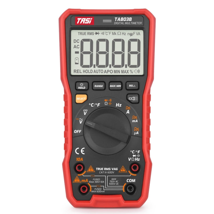 Digital High Precision Multimeter Digital Display Household Multifunction Electrician Multimeter, TASI TA803A, TASI TA803B, TASI TA803C TASI TA803B