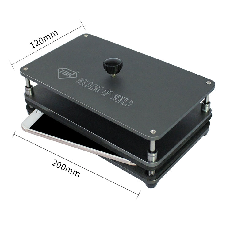 TBK TBK201 Universal Pressure Holding Mold Pressure Screen Fit Mold Mobile Phone Back Cover Positioning Compression Mold For iPhone X, TBK-201