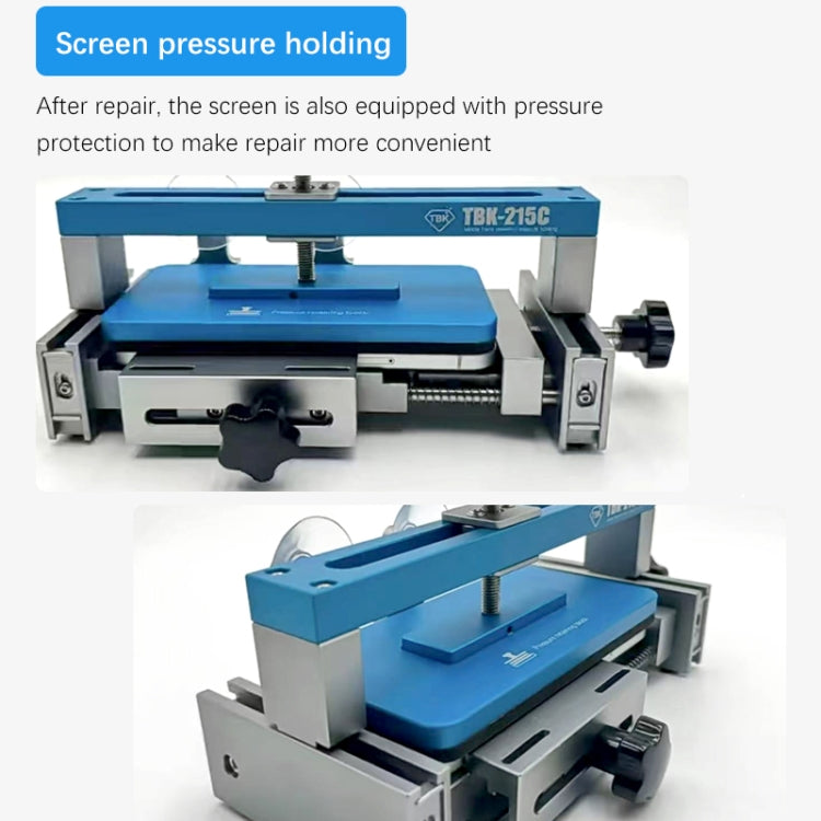 TBK-215C Middle Frame Deformation + Screen Pressure Holding + Bending Correction Repair Fixture, TBK-215C