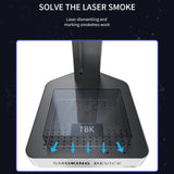 TBK-658 Portable Smoking instrument Welding Smoking Mist Purifier, TBK-658