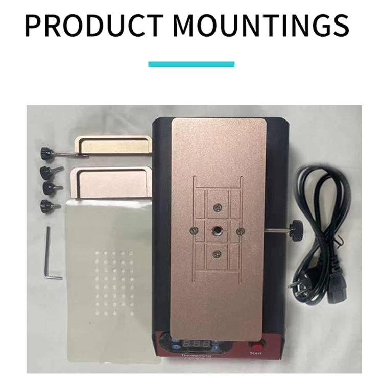 TBK-988Z 7 inch Mobile Phone LCD Separation Built-in Pump Vacuum Manual Separator, TBK-988Z