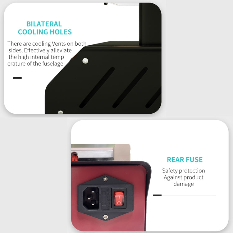 TBK-988Z 7 inch Mobile Phone LCD Separation Built-in Pump Vacuum Manual Separator, TBK-988Z