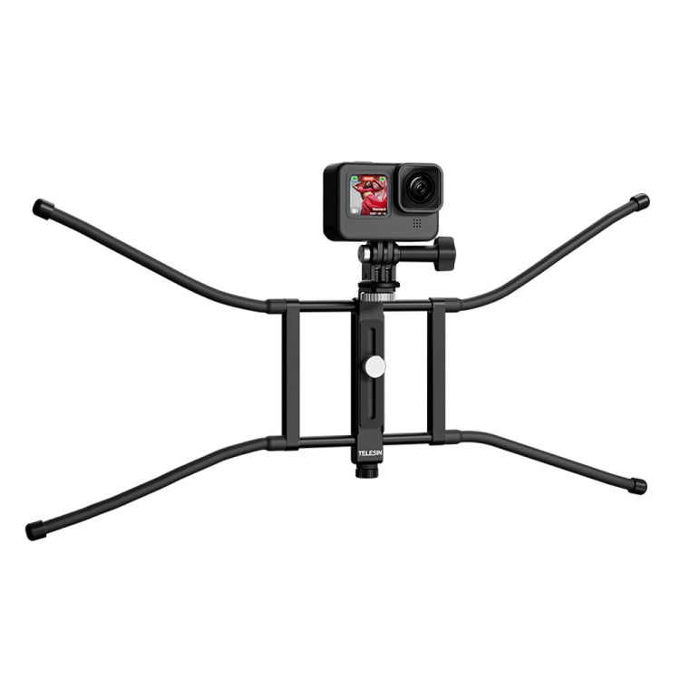 For Gopro11 / 10 / 9 / Action 3 / 2 TELESIN TE-FM-001 Action Camera Hanging Net Bracket, TE-FM-001