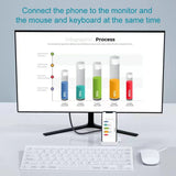 THT-020-1 Multi-functional HD Display Screen Converter with Charging Base, THT-020-1 Charging Base