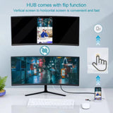 THT-020-1 Multi-functional HD Display Screen Converter with Charging Base, THT-020-1 Charging Base