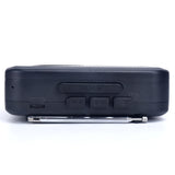 TON009 Stereo Cassette Tape Player FM/AM Radio with External Speaker, TON009