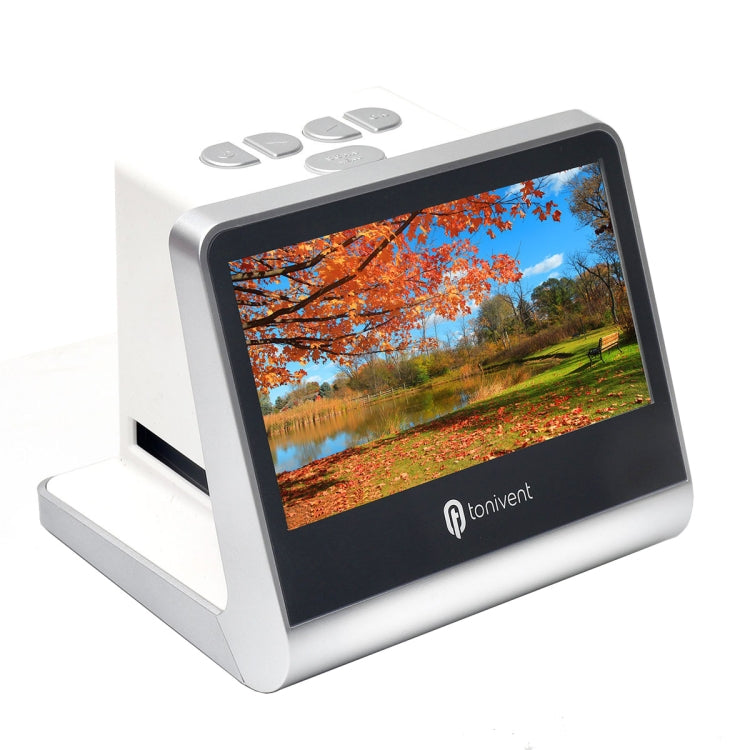 Tonivent TON170 14 Mega Pixels 5 inch HD Screen Film Scanner, TON170 White TON170 White US Plug