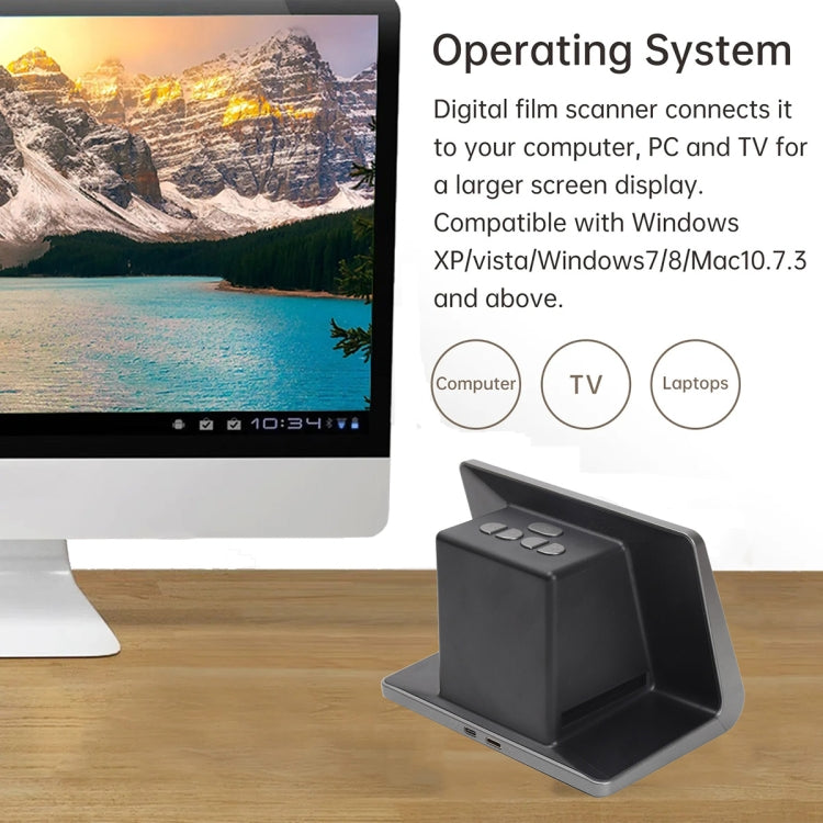 Tonivent TON172 22 Mega Pixels 7 inch HD Screen Film Scanner, TON172