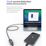 18 Kinds AV-Line Pro 1.2m Intelligent Detection Charging Data Cable, Type-C to 8 Pin, Type-C to Type-C