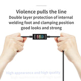 18 Kinds AV-Line Pro 1.2m Intelligent Detection Charging Data Cable, Type-C to 8 Pin, Type-C to Type-C