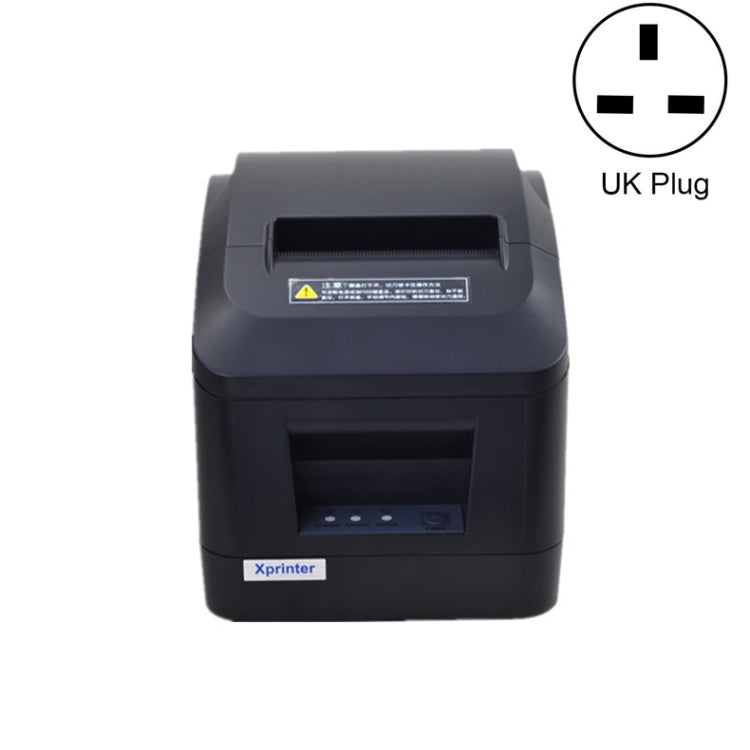 Xprinter XP-A160M Thermal Printer Catering Bill POS Cash Register Printer, UK Plug, US Plug, EU Plug UK Plug Network Port LAN