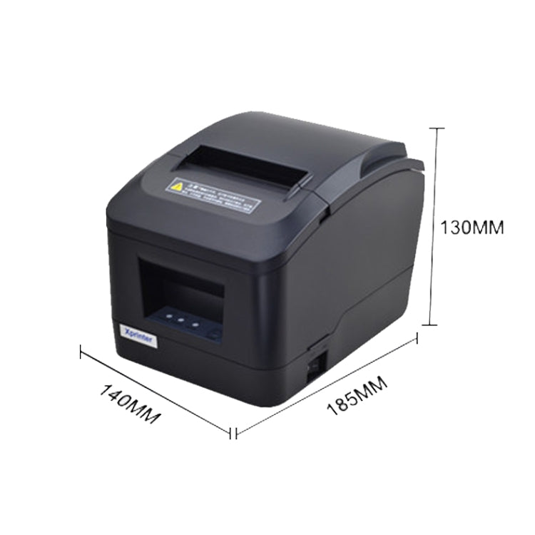Xprinter XP-A160M Thermal Printer Catering Bill POS Cash Register Printer, UK Plug, US Plug, EU Plug