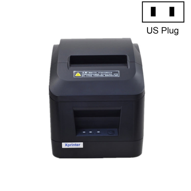Xprinter XP-A160M Thermal Printer Catering Bill POS Cash Register Printer, UK Plug, US Plug, EU Plug US Plug Network Port LAN